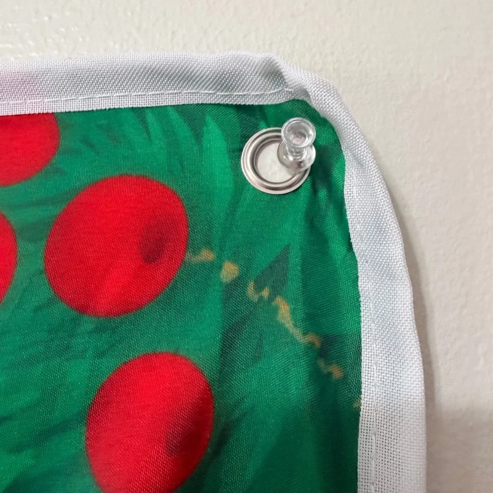 Merry Grinchmas Christmas Wall Banner Green Holiday Decor with Grommets 35